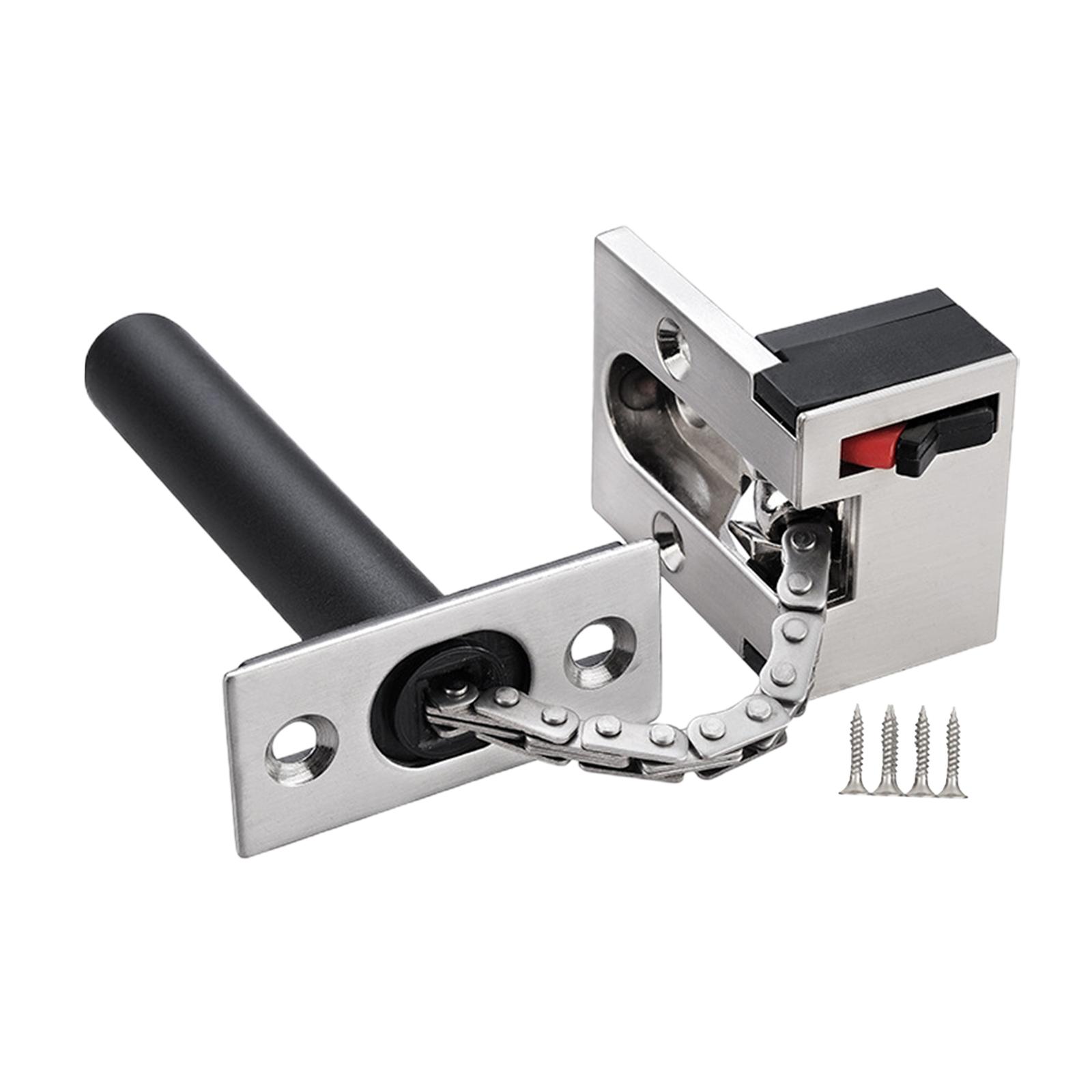 Security Chain Door - Aluminium-Türkettenriegel, Hochleistungs-Sicherheits-Türriegel für Zuhause, Hotel und