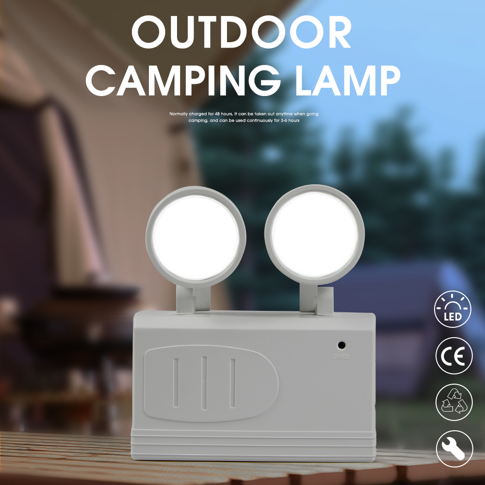 Dual-Kopf-Notfalllampe, drehba – Power Outage Light Bewertung und Preis