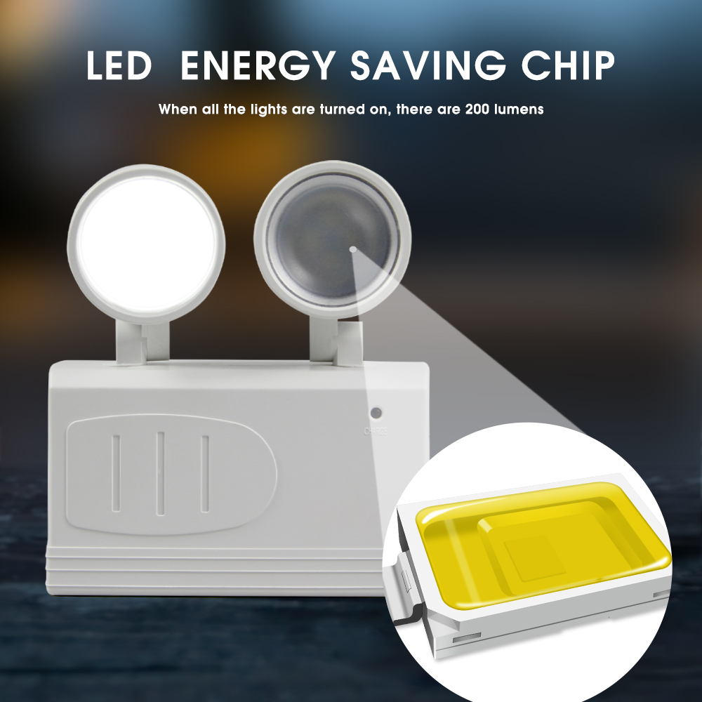 Dual-Kopf-Notfalllampe, drehba – Power Outage Light Bewertung und Preis